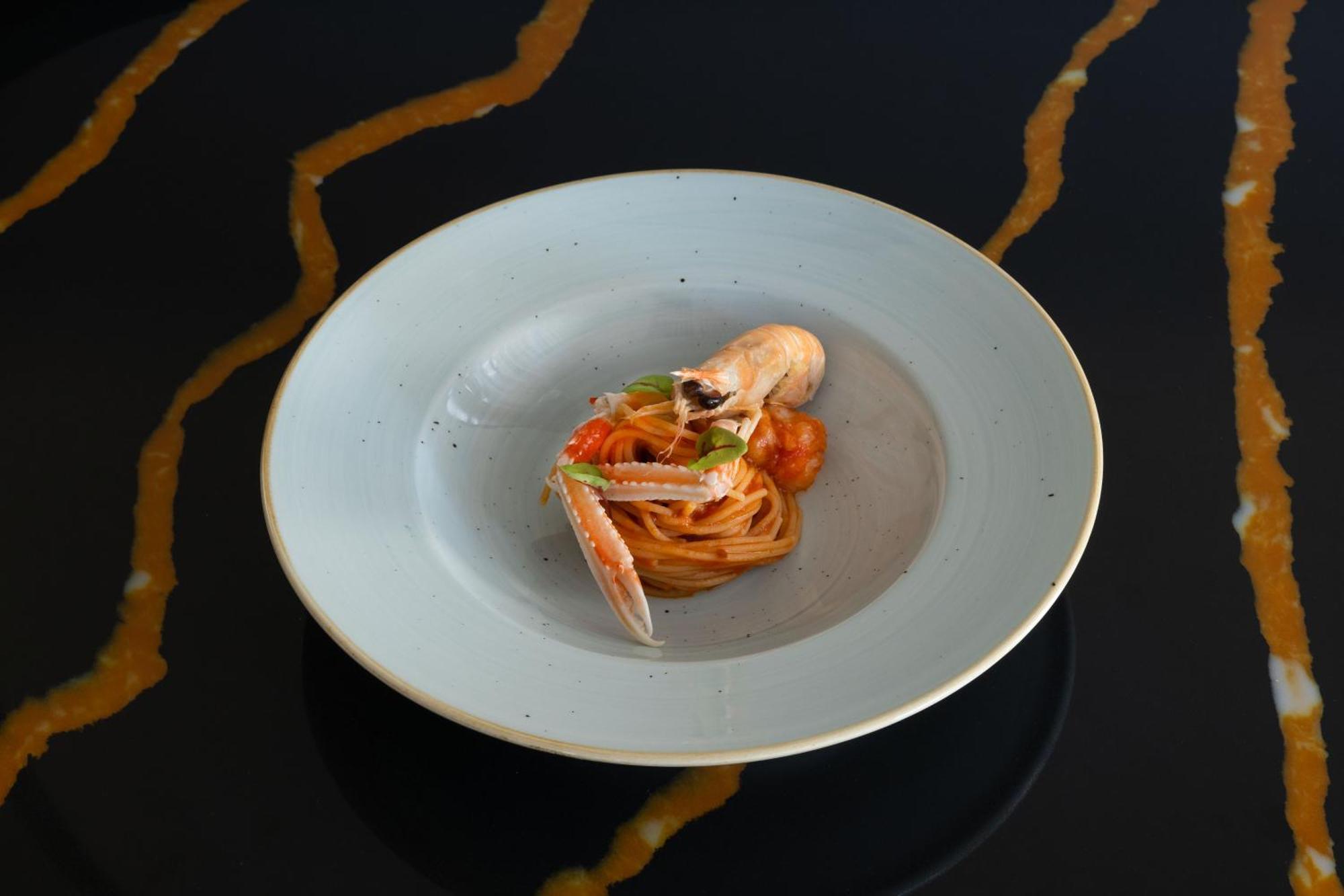 Savoy Beach Hotel & Thermal Spa Bibione Exterior photo Spaghetti alla vodka