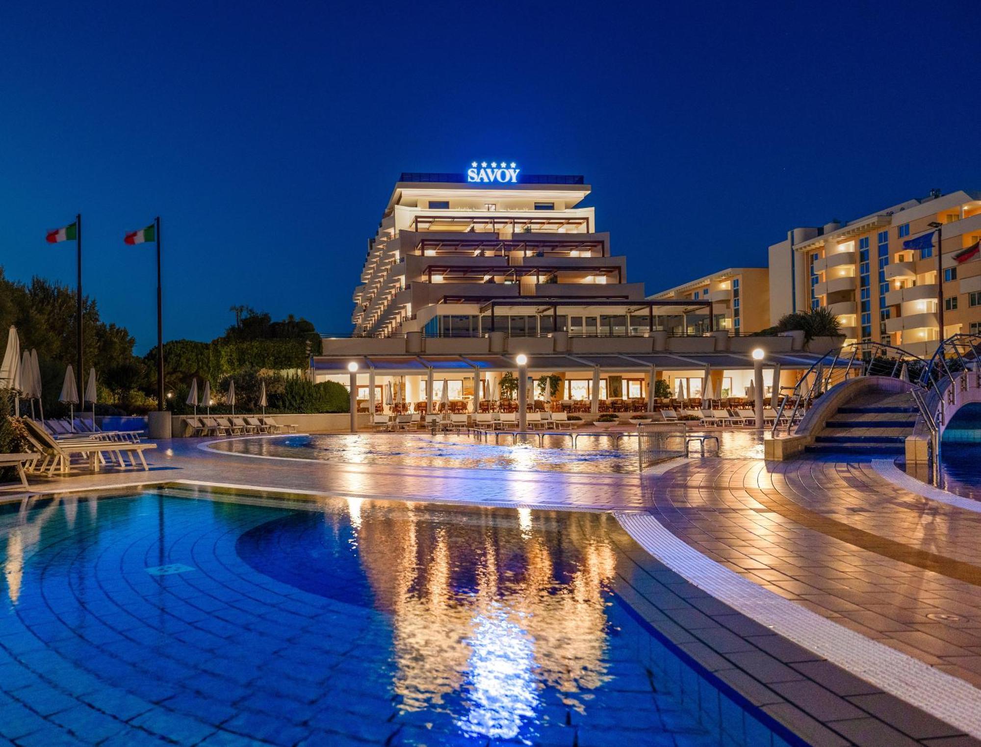 Savoy Beach Hotel & Thermal Spa Bibione Exterior photo